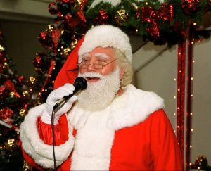 Singing Santa at Brookwood Village (Photo--Brookwood Village