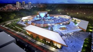 Rendering of proposed downtown Birmingham amphitheater. Source: Corporate Realty
